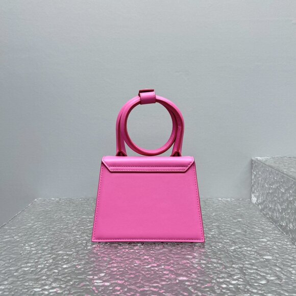 Jacquemus Pink Coiled handbag Le Chiquito Noeud - Picture 4 of 11